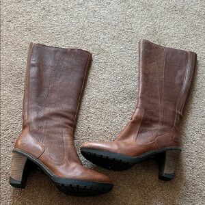 Timberland Brown Leather Women's Boots
